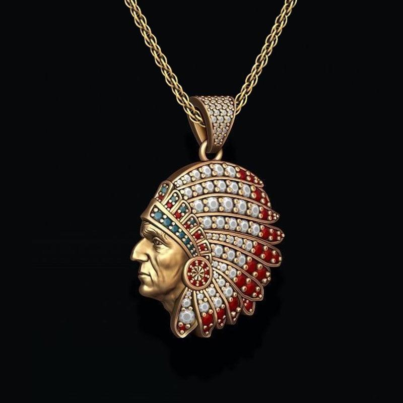 Wholesale Vintage Indian Chieftain Necklaces